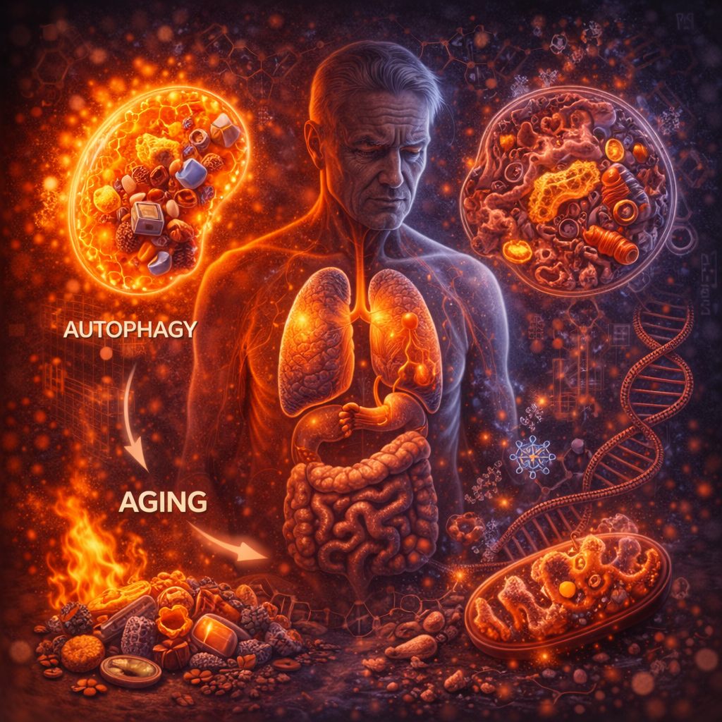 Autophagy Decline and Its Connection to Accelerated Aging